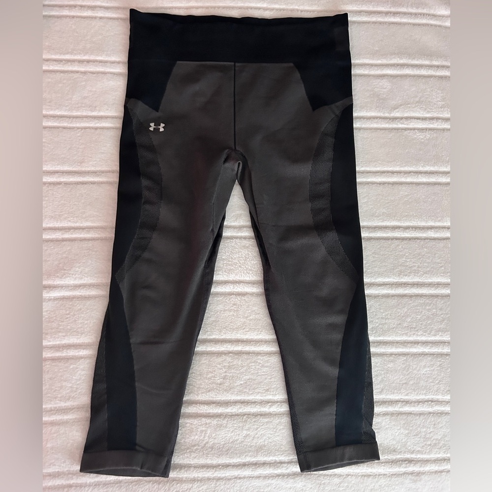 Under Armour Women’s Compression Leggings Black Gray Heatgear Workout Sz…​​​​​ - Picture 10 of 10